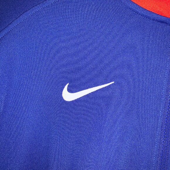 Nike Men's USMNT Strike Jacket Size S Blue Red USA National Team Soccer 2024 - Picture 4 of 8